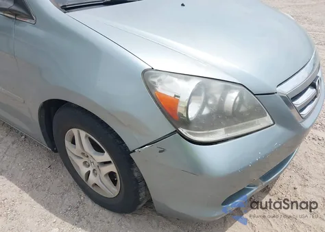 2007 Honda Odyssey Ex z USA, uszkodzony, nr VIN 5FNRL38437B079442